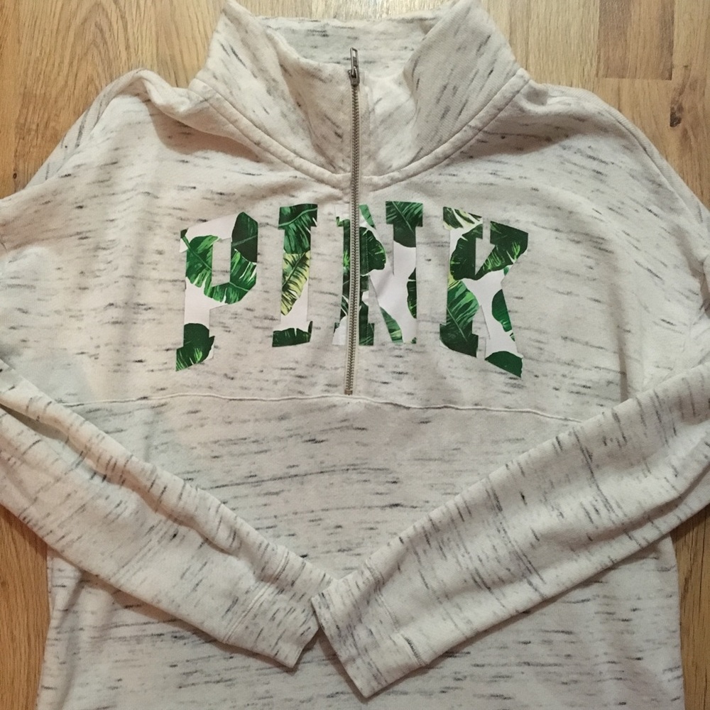 Pink Quarter Zip size Large